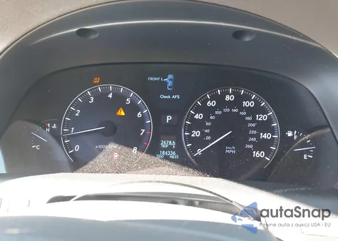 2012 Lexus Ls 460 z USA, uszkodzony, nr VIN JTHBL5EF5C5110994